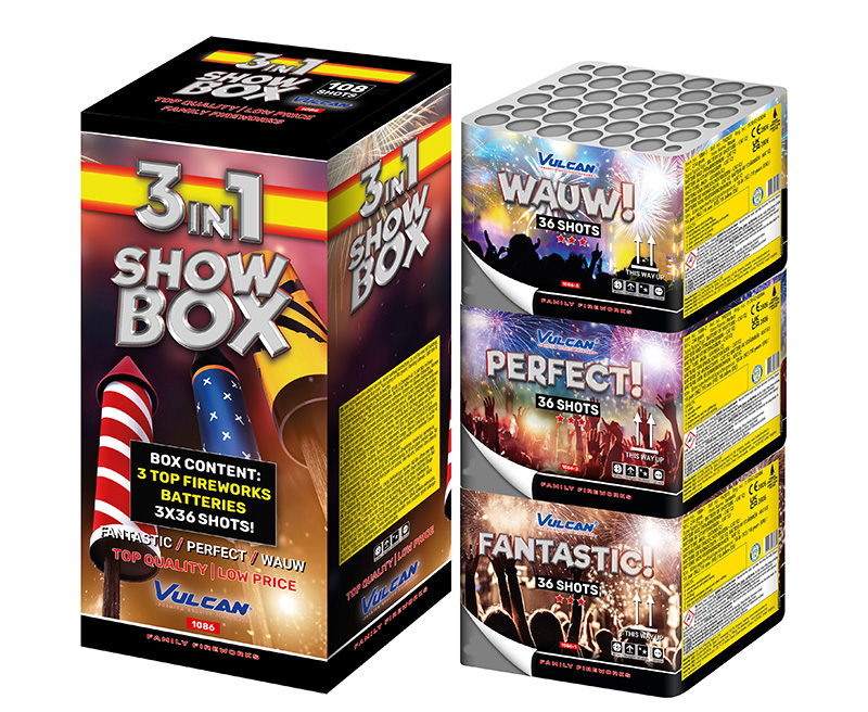 3 in 1 ShowBox assortment