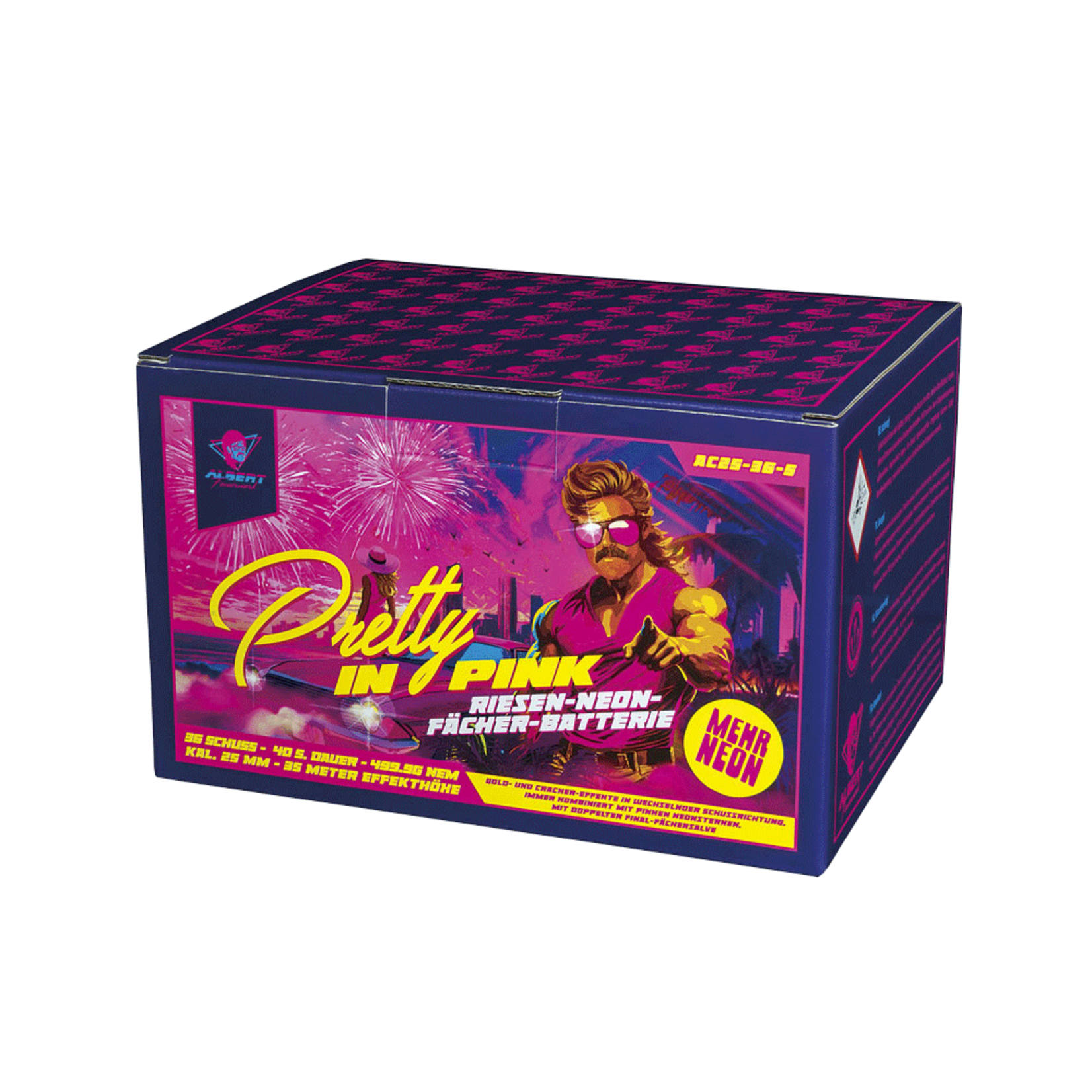 Albert Fireworks Pretty in Pink