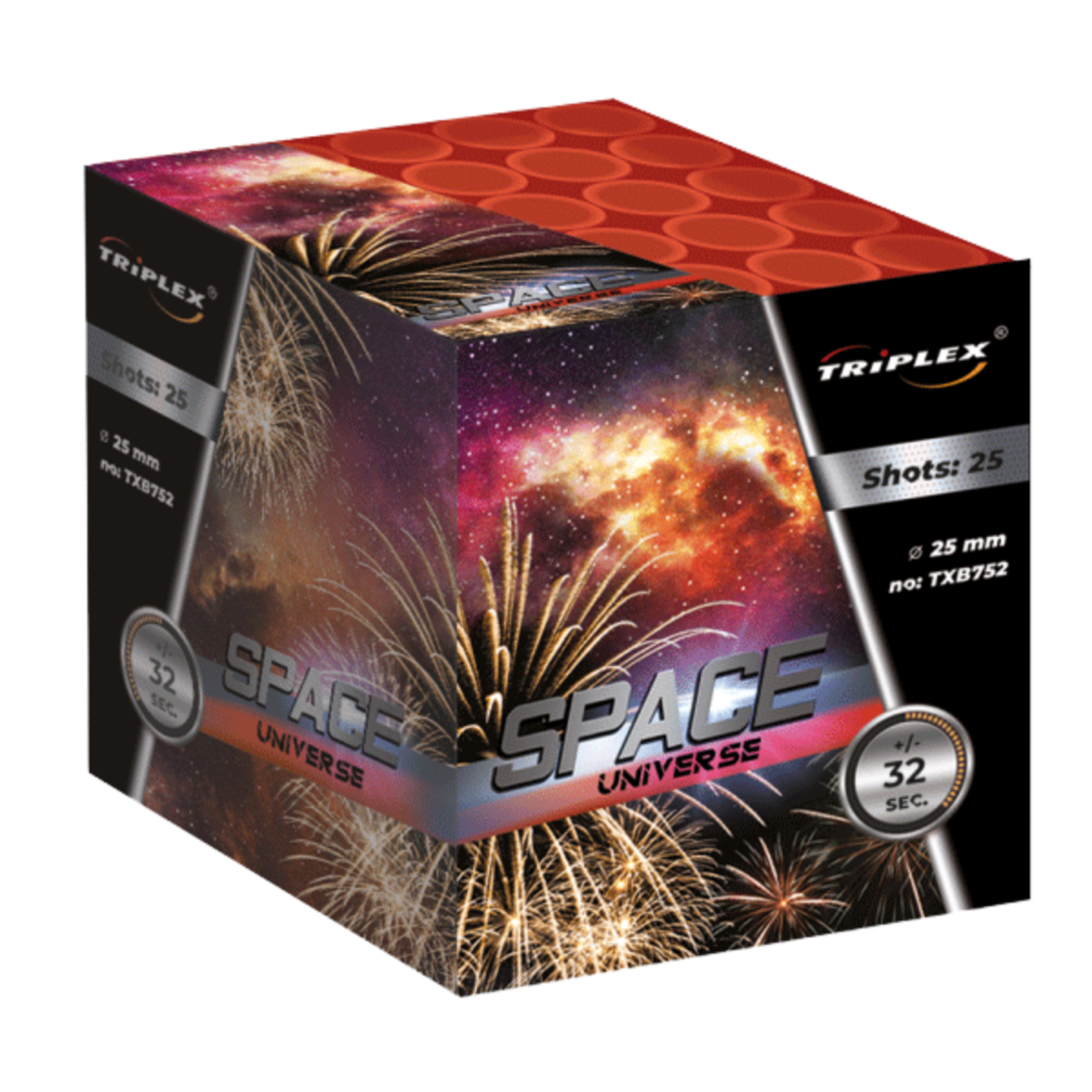 Triplex Fireworks TXB752 Space Universe 25 shots